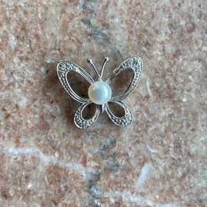 Sterling Silver Butterfly Pendant
